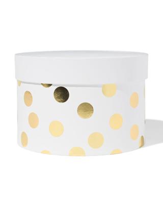 HEMA Doos Ø22.2x15 rond stippen