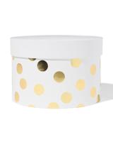 HEMA Doos Ø22.2x15 rond stippen - thumbnail
