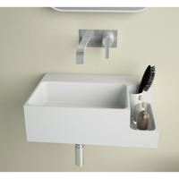 Fontein Ideavit Soliddual 1.0 50x36x15.5 cm Solid Surface Met Opbergruimte Mat Wit Ideavit - thumbnail
