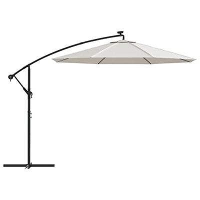 VidaXL Vervangingsdoek voor zweefparasol 300 cm zandwit