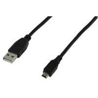 USB 2.0 naar mini USB-B kabel 1,8m - thumbnail