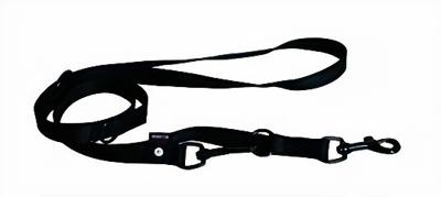 Martin hondenriem multipurpose nylon zwart Martin hondenriem multipurpose nylon zwart