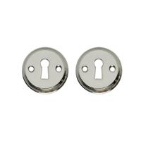 Intersteel Set van 2 sleutelrozettenTira rond nikkel schroef - 0018.317386 - thumbnail