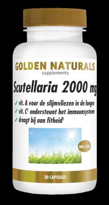 Golden Naturals Scutellaria 2000 mg Capsules