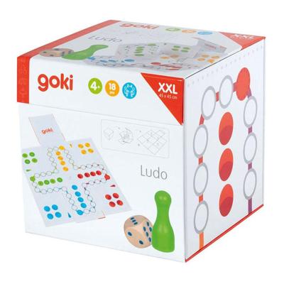 Goki xxl ludo in kubus bordspel Goki xxl ludo in kubus bordspel