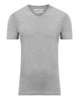 Garage T-Shirt V-neck Slimfit Grey Stretch (art 0202) - thumbnail