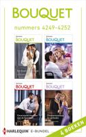Bouquet e-bundel nummers 4249 - 4252 - Jackie Ashenden, Dani Collins, Chantelle Shaw, Cathy Williams - ebook - thumbnail
