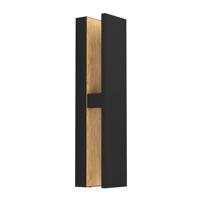 Eglo BuitenlampCostorio Zwart met hout - 900291 - thumbnail