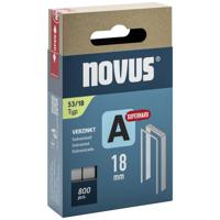 Novus Niet met fijne draad A 53/18mm Superhard (800 stuks) - 042-0782 - thumbnail