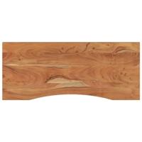 Bureaublad rechthoekig 110x50x2,5 cm massief acaciahout - thumbnail