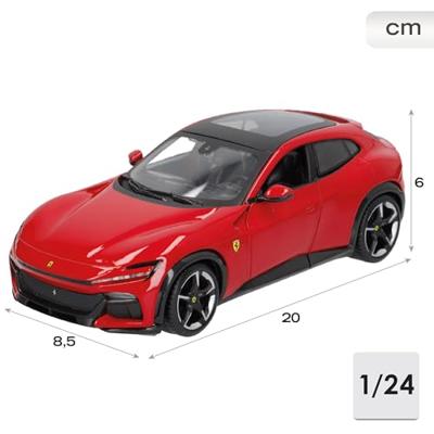 Bburago Ferrari R&P Purosangue 1:24 Auto - thumbnail