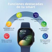 RADIANT SMARTWATCH SMARTWATCH, riem, riem - thumbnail