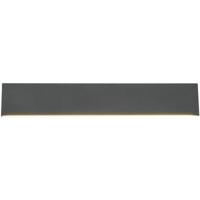 LED Wandlamp Dimbaar 18W Warm Wit 3000K - Rechthoek Antraciet Aluminium - thumbnail