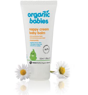 Green People Organic babies luiercreme baby balm 50 Milliliter