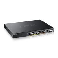 Zyxel XGS2220-30HP Managed L3 Gigabit Ethernet (10/100/1000) Power over Ethernet (PoE) Zwart - thumbnail