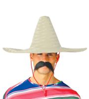 Strohoed Mexico naturel - thumbnail