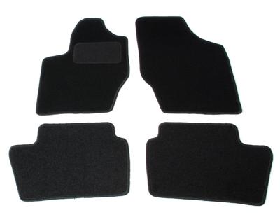 Automatten op maat - zwart stof - Peugeot 307 / 307 SW 2001-2008