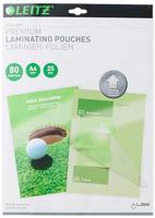Leitz Lamineerfolie DIN A4 80 micron glanzend 25 stuk(s) - thumbnail