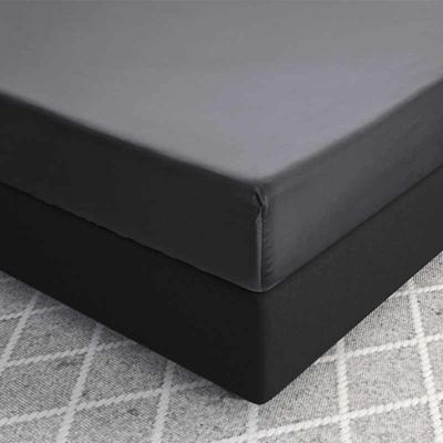 Primaviera Deluxe Satijnen Hoeslaken Antraciet 90 x 200 cm