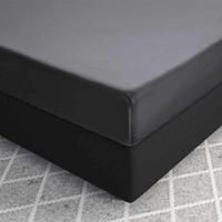 Primaviera Deluxe Satijnen Hoeslaken Antraciet 200 x 220 cm - thumbnail