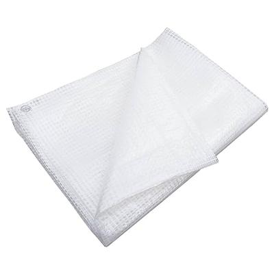 VidaXL Dekzeil leno 140 g/m² 4x6 m wit