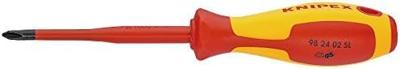 Knipex Schroevendraaier Pozidriv PZ 1 VDE - 98 25 01 SL - 982501SL Knipex Schroevendraaier Pozidriv PZ 1 VDE - 98 25 01 SL - 982501SL