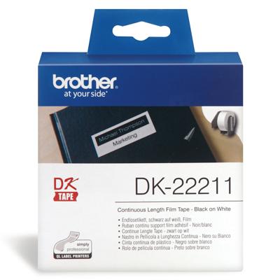 Huismerk Brother DK-22211 Continue Labels (29mm x 15,24m)