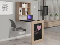 Converteerbare bureau TITOU sonoma eik - thumbnail