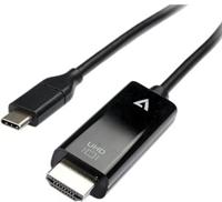 Adapter USB-C naar HDMI V7 V7UCHDMI-2M Zwart - thumbnail