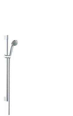 Hansgrohe Crometta 85 Unica glijstangset 65cm inclusief Crometta 85 Green handdouche chroom 27652000 Hansgrohe Crometta 85 Unica glijstangset 65cm inclusief Crometta 85 Green handdouche chroom 27652000
