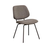 LABEL51 Eetkamerstoel Ravenna - Mushroom - - Brons Metalen Frame - thumbnail