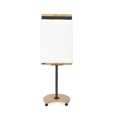 Rocada Flipchart NAT0616 (b x h) 670 mm x 2000 mm Hout, Eiken, Wit (RAL 9003) Afwisbaar, Beschrijfbaar, Magneetband, Incl. opbergbakje, Incl. papierhouder - thumbnail