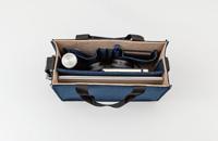 Sigel Laptoptas Desk Sharing Bag Bicolor M Synthetisch vilt Donkerblauw, Beige (b x h x d) 36 x 28 x 15 cm Geschikt voor max. (laptop): 39,1 cm (15,4) - thumbnail