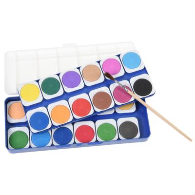 Waterverf 24 kleuren inclusief kwast