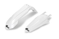 UFO PLAST spatbordset mudguard set ufo ktm white - thumbnail