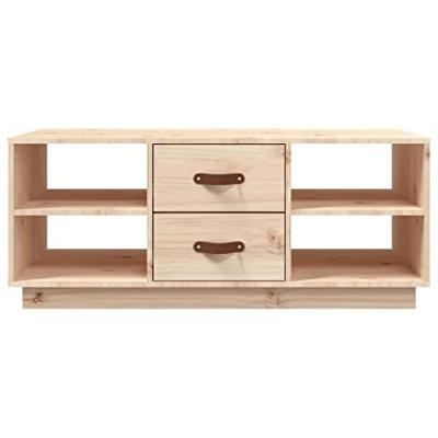 Salontafel 100x50x41 cm massief grenenhout
