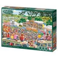 Falcon puzzel Summer Music Festival 37 cm karton 1000 stukjes - thumbnail