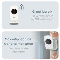 Alecto DVM-71 Babyfoon Wit/Taupe - thumbnail