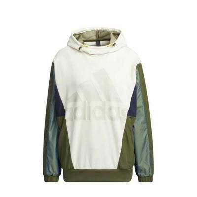 adidas Performance Future Icons sportsweater ecru/donkerblauw/groen adidas Performance Future Icons sportsweater ecru/donkerblauw/groen