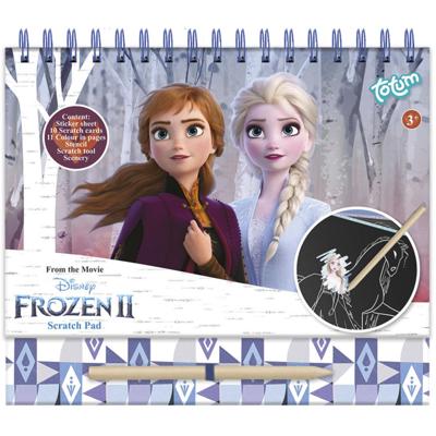 Totum disney frozen - scratchboek