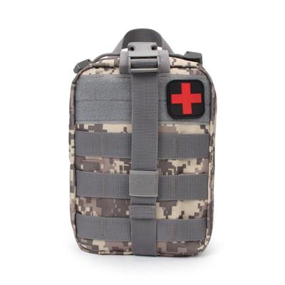 Outdoor reizen draagbare EHBO kit (grijs)