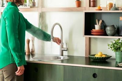 Quooker Flex RVS Kraan Grijs