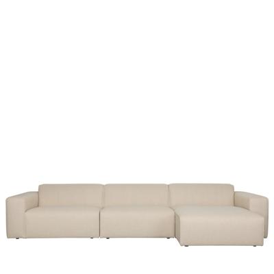 Zuiver Milka bank 4,5-zits rechts Zand Zuiver Milka bank 4,5-zits rechts Zand