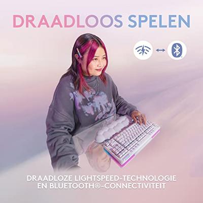 Logitech G G715 TKL toetsenbord Draadloos Wit - GX Brown Tactile Logitech G G715 TKL toetsenbord Draadloos Wit - GX Brown Tactile