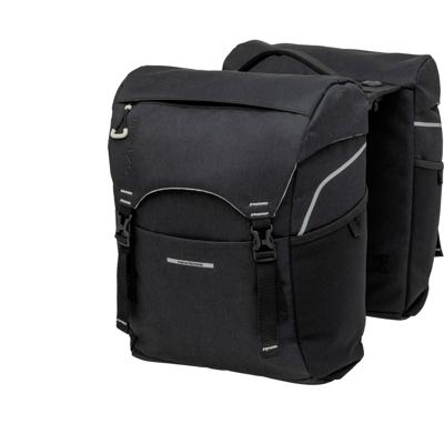 New Sportieve dubbele fietstas - r&k sports double racktime - heren - fiets - zwart