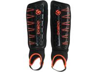 Brabo F4 Scheenbeschermers Zwart/Oranje - thumbnail