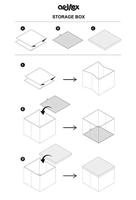 Mickey Mouse let&apos;s move opbergbox 30 x 30 x 30 cm - thumbnail