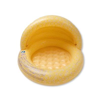 Swim Essentials Zwembad met zonnescherm Florish Geel 100 cm