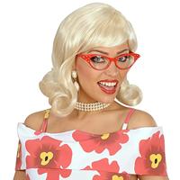 Pruik 50&apos;s Blond Flip - thumbnail