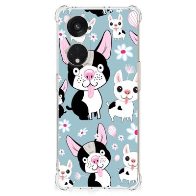 OPPO A98 Case Anti-shock Hondjes OPPO A98 Case Anti-shock Hondjes